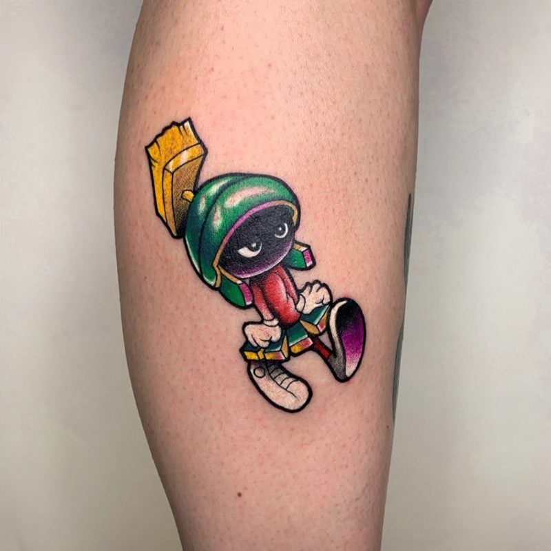 23 Marvin The Martian Tattoos For Another World • Body Artifact