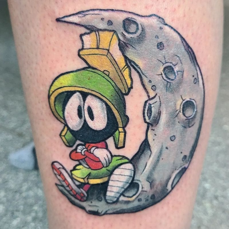 23 Marvin The Martian Tattoos For Another World • Body Artifact