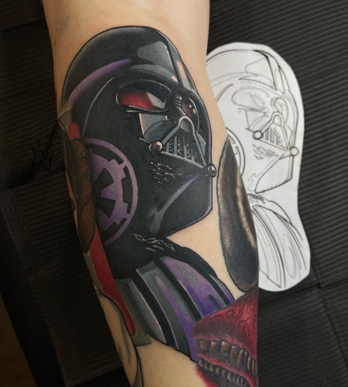 20 Darth Vader Tattoos To Lure You To The Dark Side
