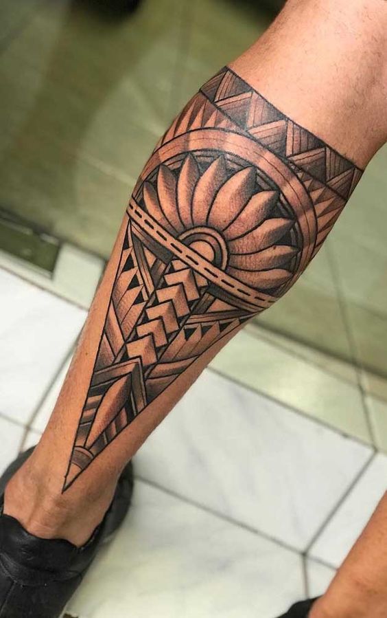 33 Coolest Leg Tattoos for Men  Vivid Ink Tattoos