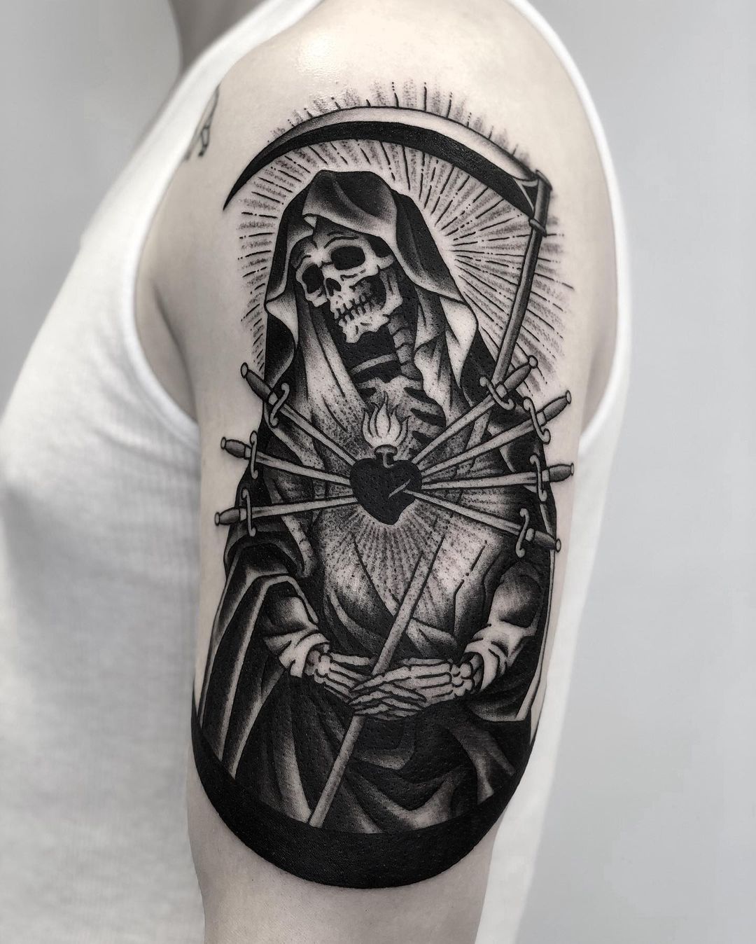 Santa Muerte Tattoos: The Meaning Behind This Powerful Design