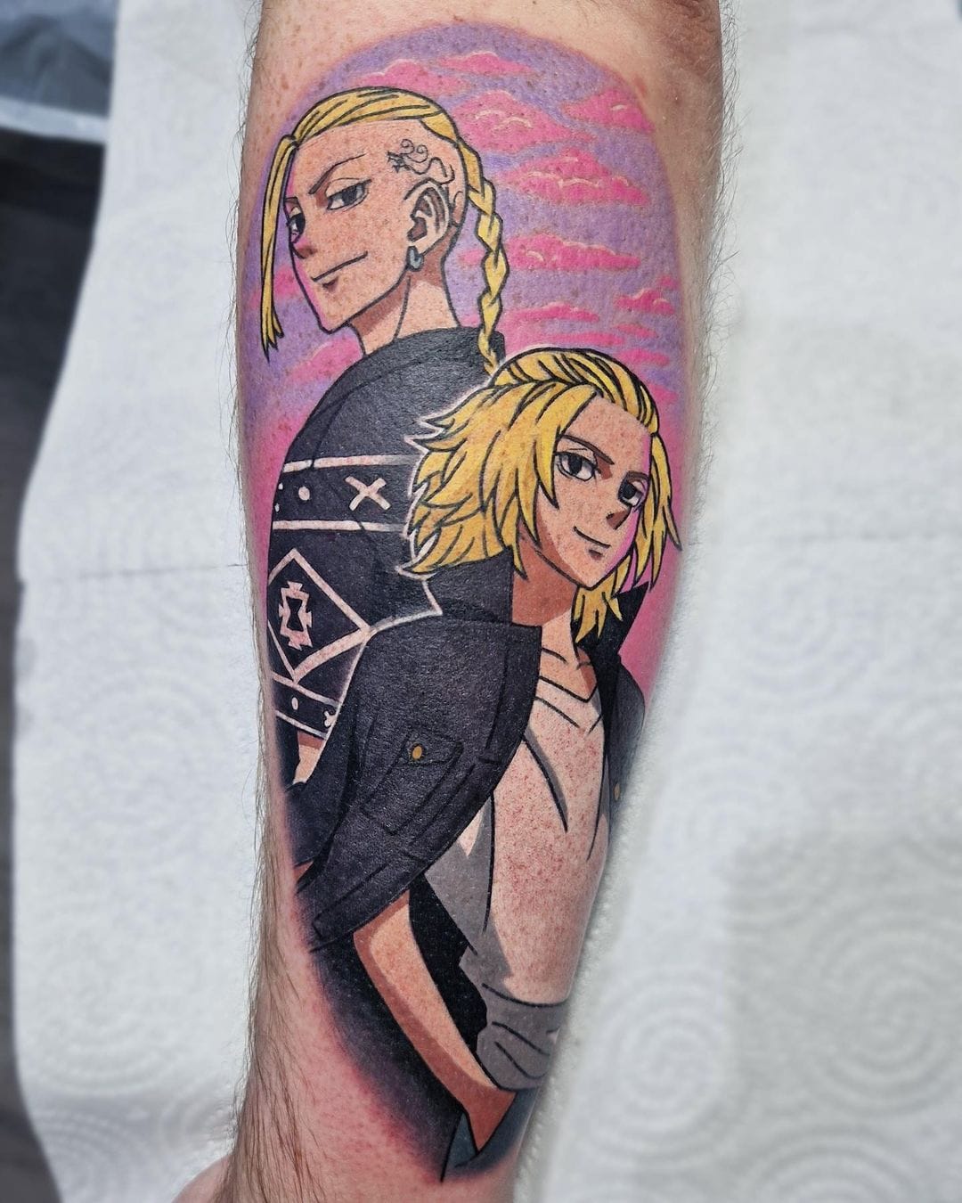 Mikey from Tokyo Revengers done by  Dos Tattoo  rnerdtattoos