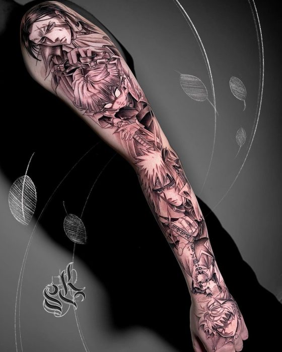 38 Attack On Titan Tattoos: A Tribute To The Titans And Humanity • Body ...