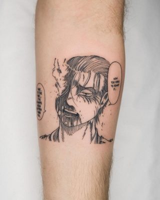 38 Attack On Titan Tattoos: A Tribute To The Titans And Humanity • Body ...