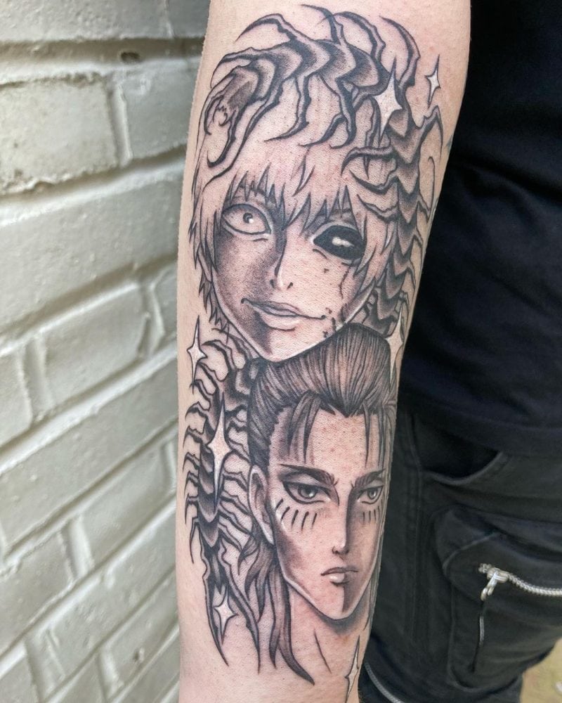 38 Attack On Titan Tattoos: A Tribute To The Titans And Humanity • Body ...