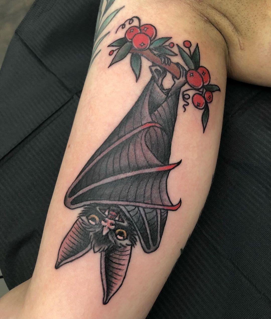 Bat Tattoo by Chris on Dribbble