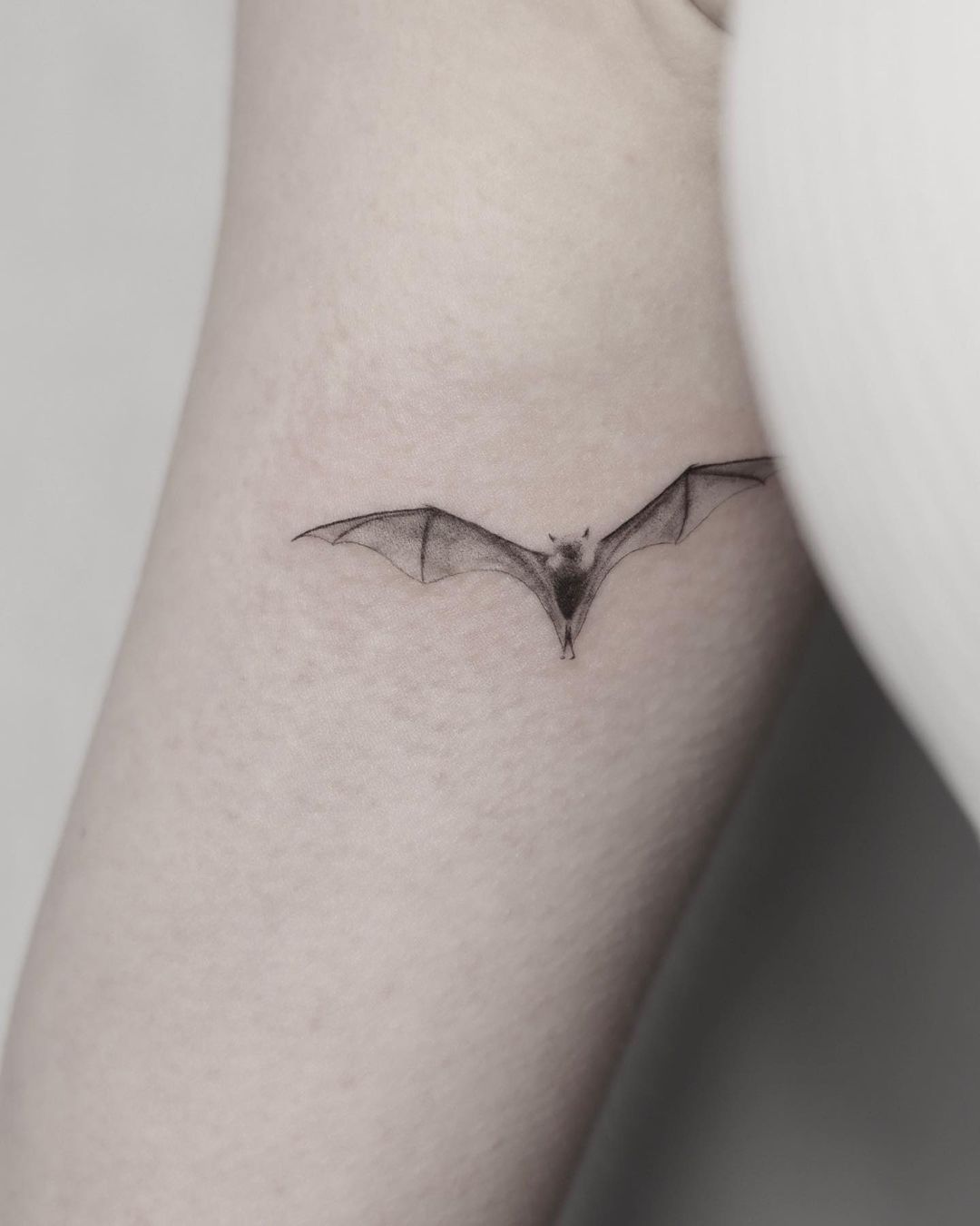 A cute bat just before Halloween! 🎃 #tattooapprentice #apprenticetatt... |  TikTok
