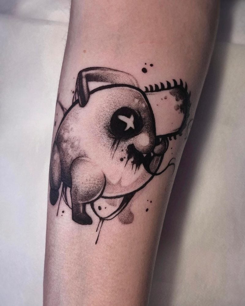 36 Chainsaw Man Tattoos Unleashing The Devil Within • Body Artifact