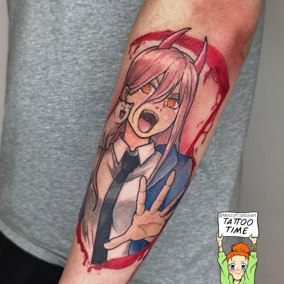 Chainsaw Man Tattoos: Unleashing the Devil Within