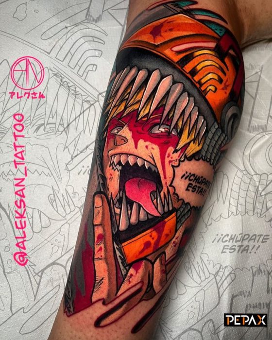 36 Chainsaw Man Tattoos Unleashing The Devil Within • Body Artifact