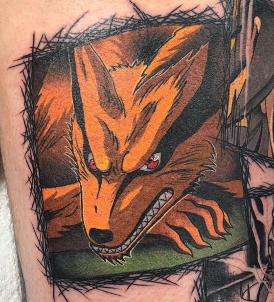 Kurama Tattoos Embody The Power Of The Nine Tails With These Epic Designs Body Artifact