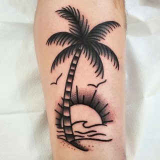 23 Palm Tree Tattoos: A Symbol Of Paradise And Relaxation • Body Artifact