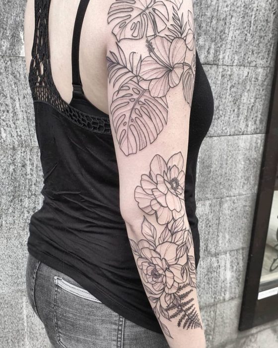 The Beauty Behind Garden Sleeve Tattoos • Body Artifact