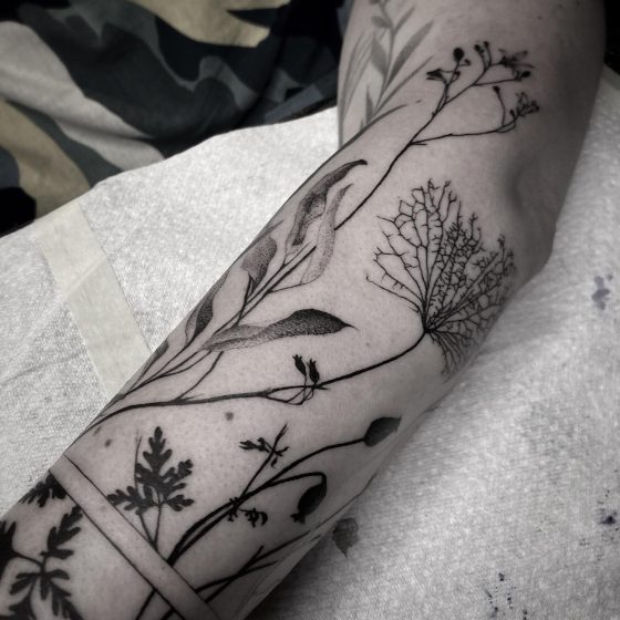 The Beauty Behind Garden Sleeve Tattoos • Body Artifact