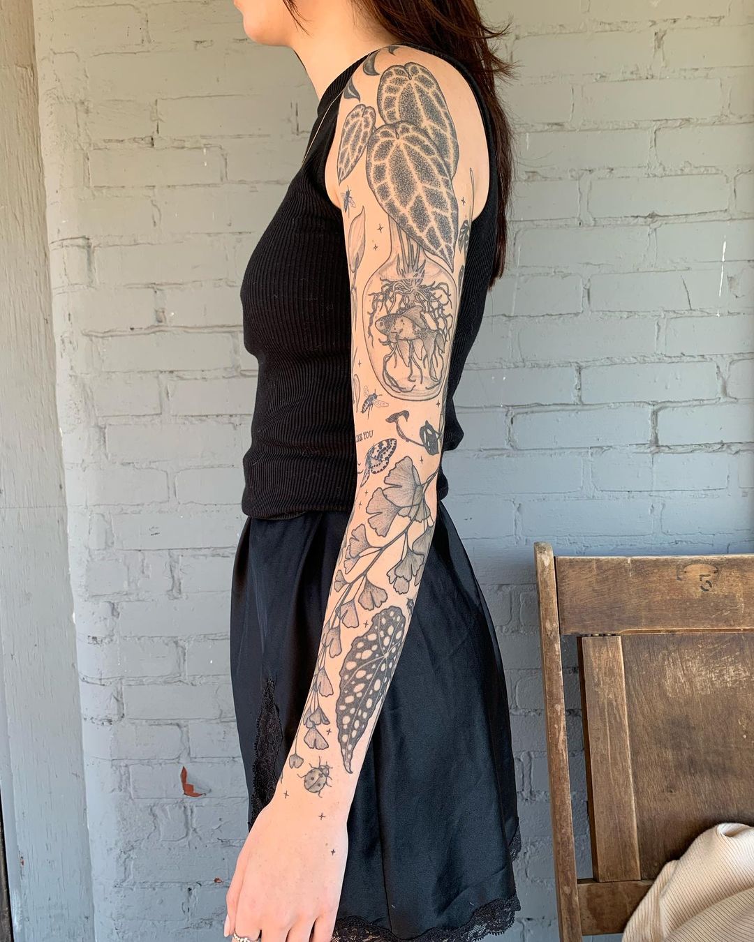 The Beauty Behind Garden Sleeve Tattoos