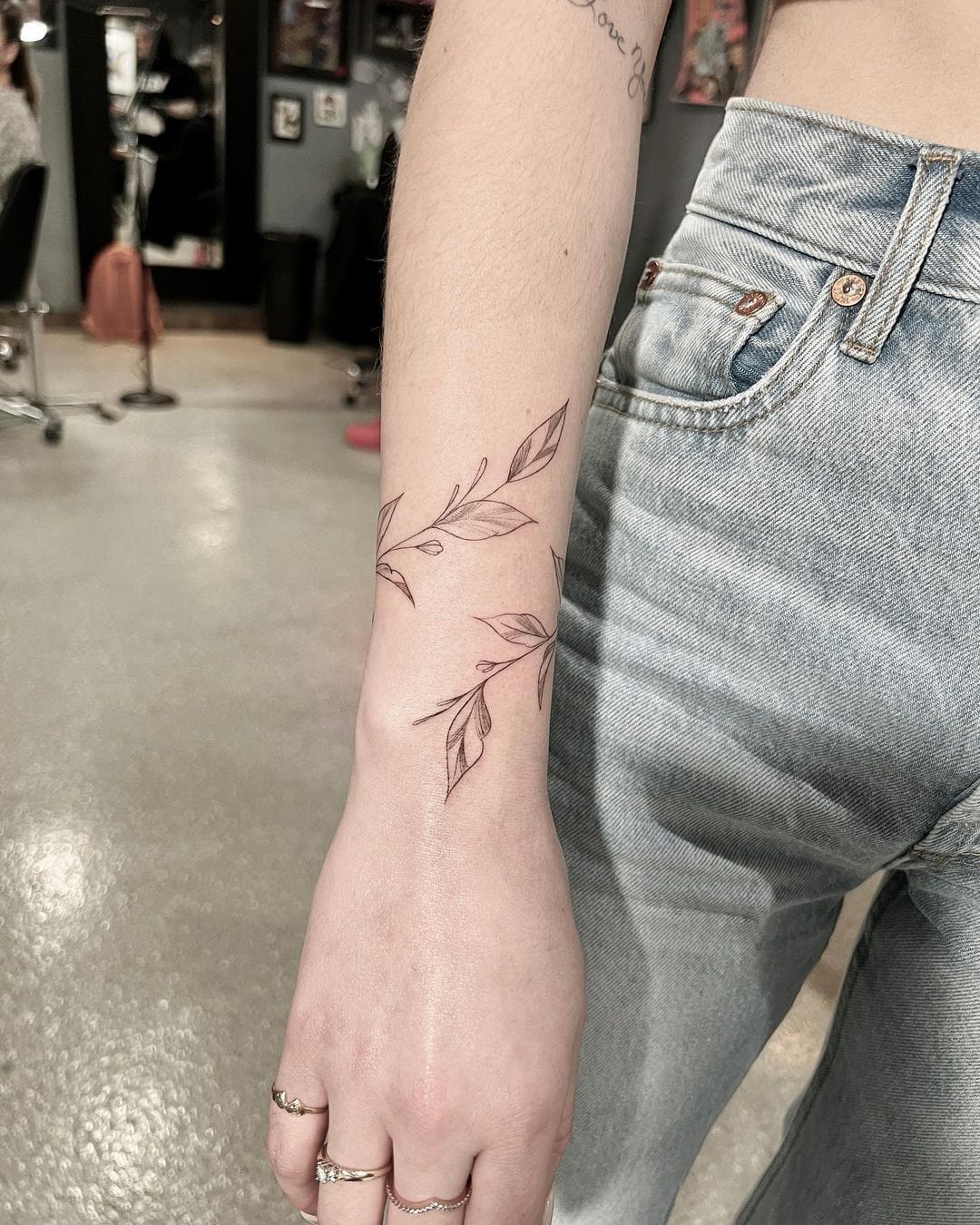 20+ Rose Flower Vine Tattoo Design Ideas For Men-Women