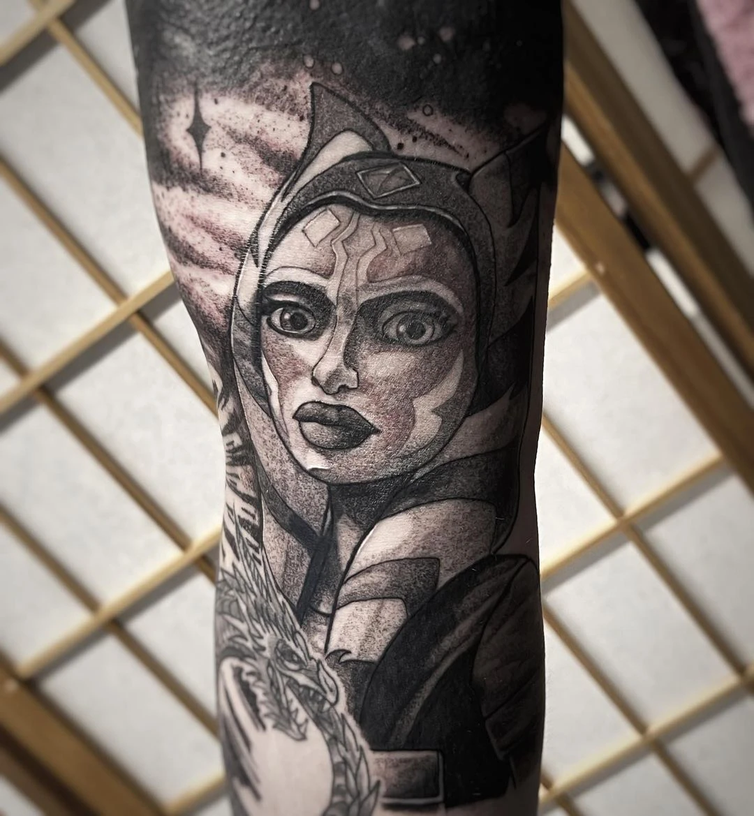 23 Ahsoka Tano Tattoos: A Tribute to the Heroine of the Clone Wars