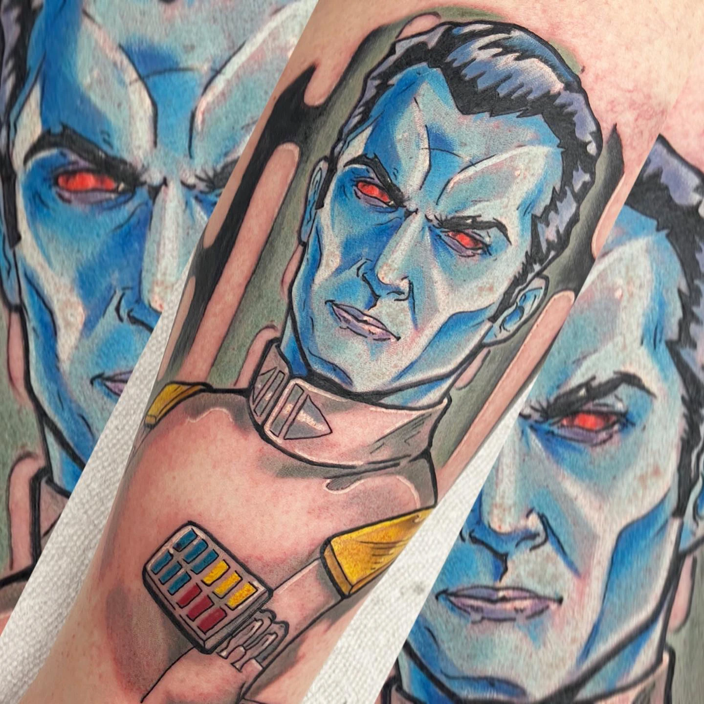 Grand Admiral Thrawn Tattoos A Tribute To The Master Strategist • Body