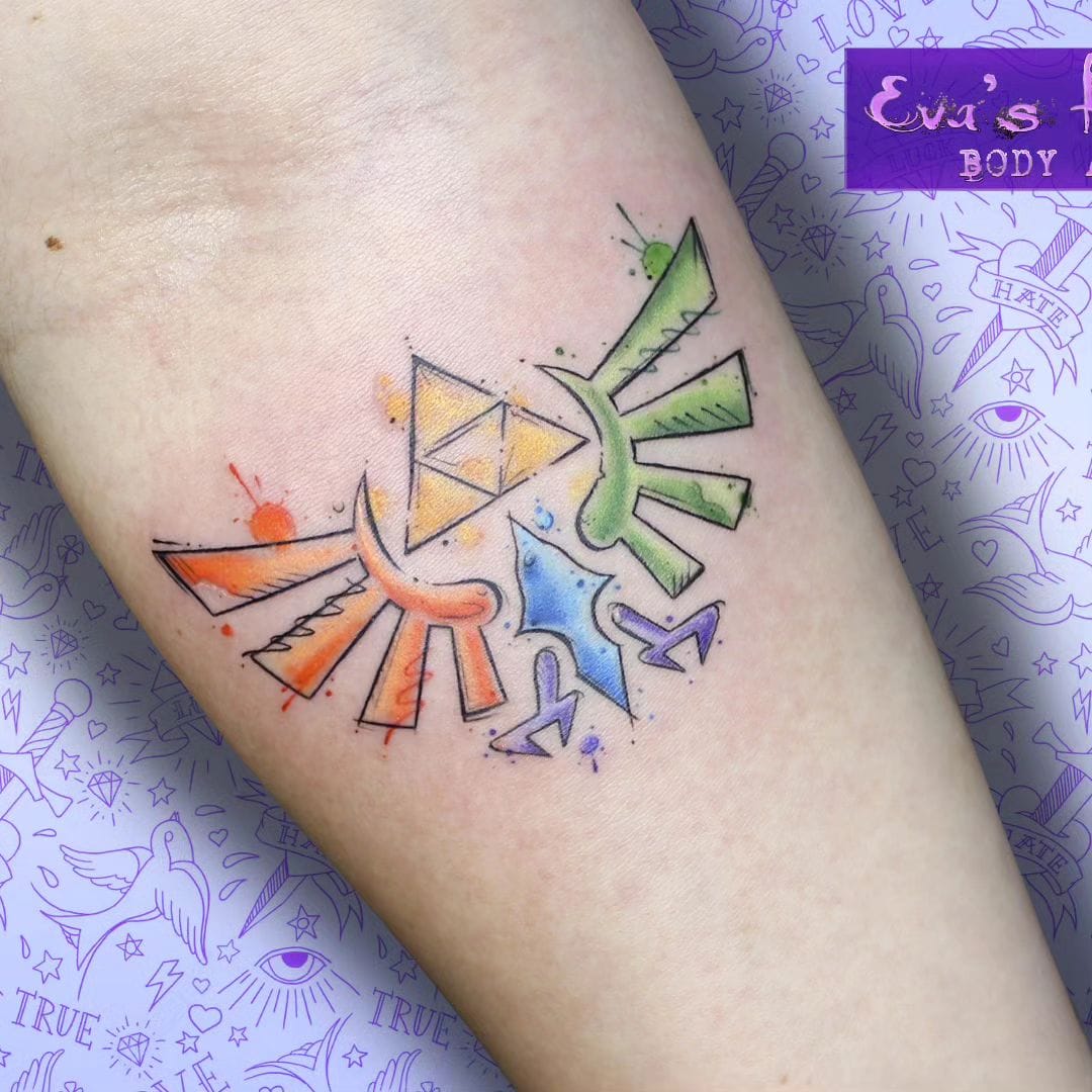 Triforce Tattoo by Joshua Nordstrom: TattooNOW