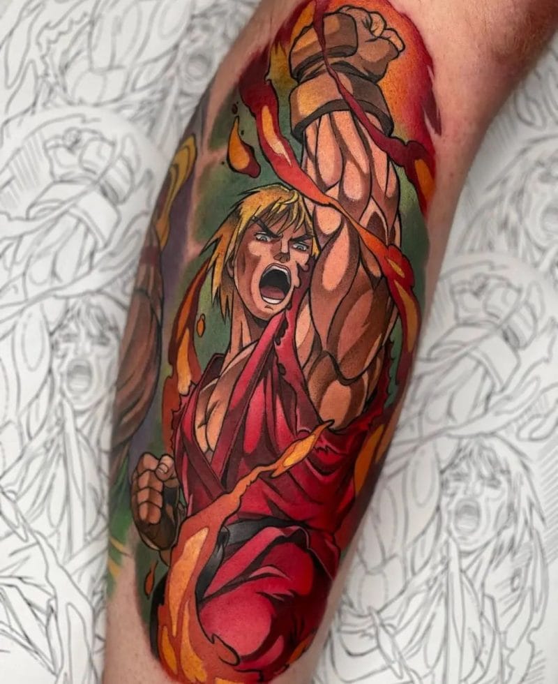 Street Fighter Tattoos A Tribute To The Iconic Fighters • Body Artifact