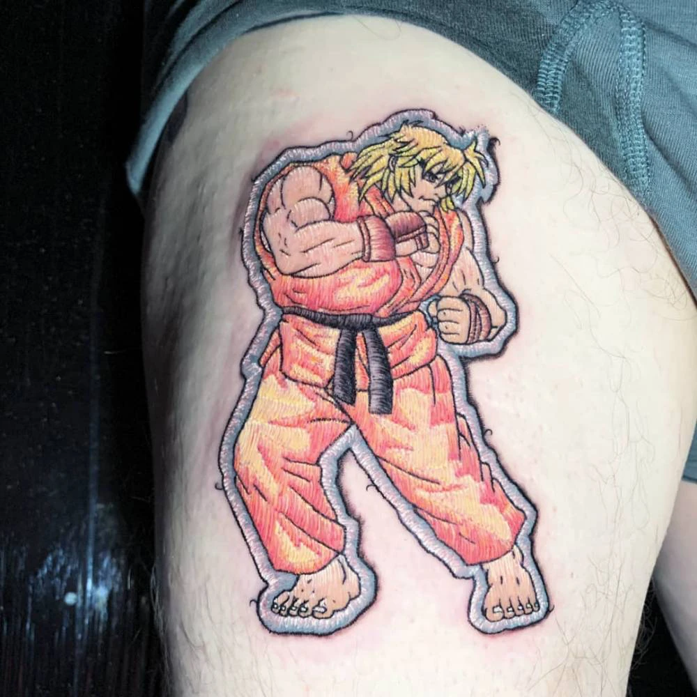 Street Fighter Tattoos: A Tribute to the Iconic Fighters