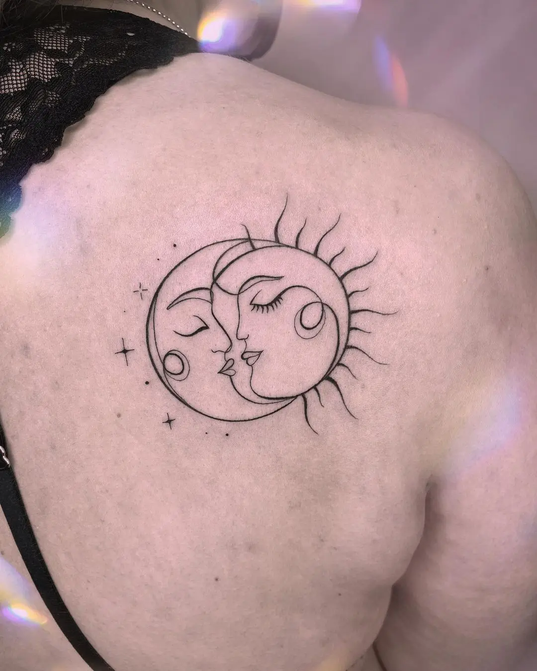 sun and moon tattoo 6