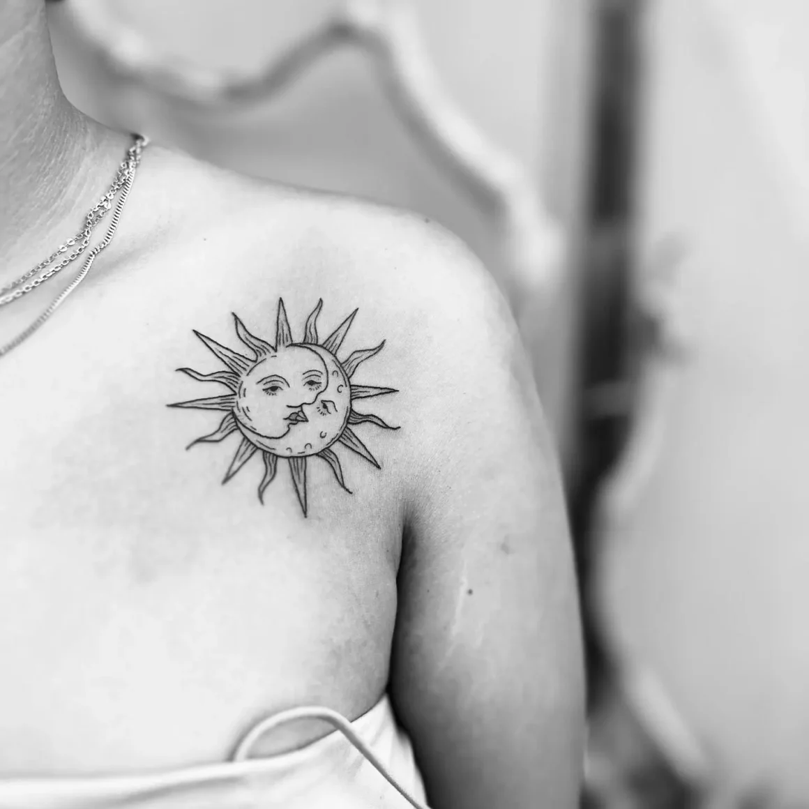 sun and moon tattoo 8