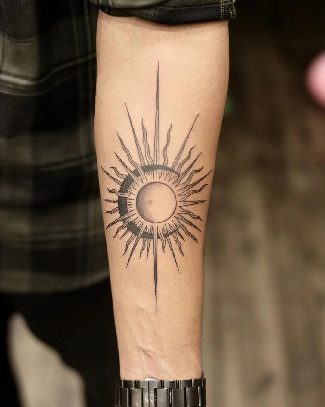 sun and moon tattoo 12